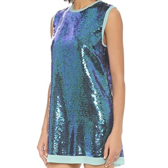 Marc by Marc Jacobs Aqua Sequin dress - Picture 1 of 4